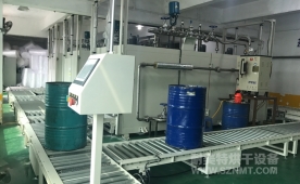 NMT-ZN-608 化工圆桶油桶烘干隧道炉烘干线（艾默生）