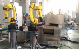 NMT-ZN-631疫苗玻璃瓶特殊涂层工艺,预热+固化自动化对接隧道炉烘烤线(苏州埃克森特)